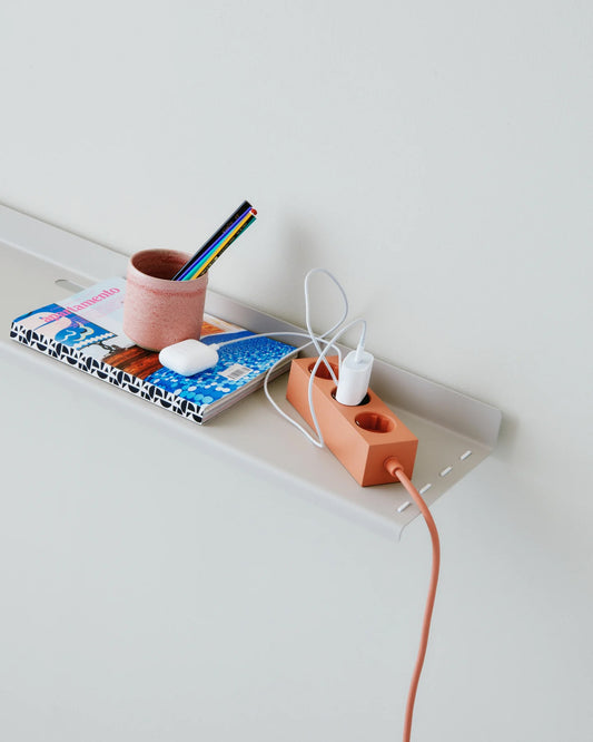 Pedestal Power Bar 5 Meter - Dusty Rose