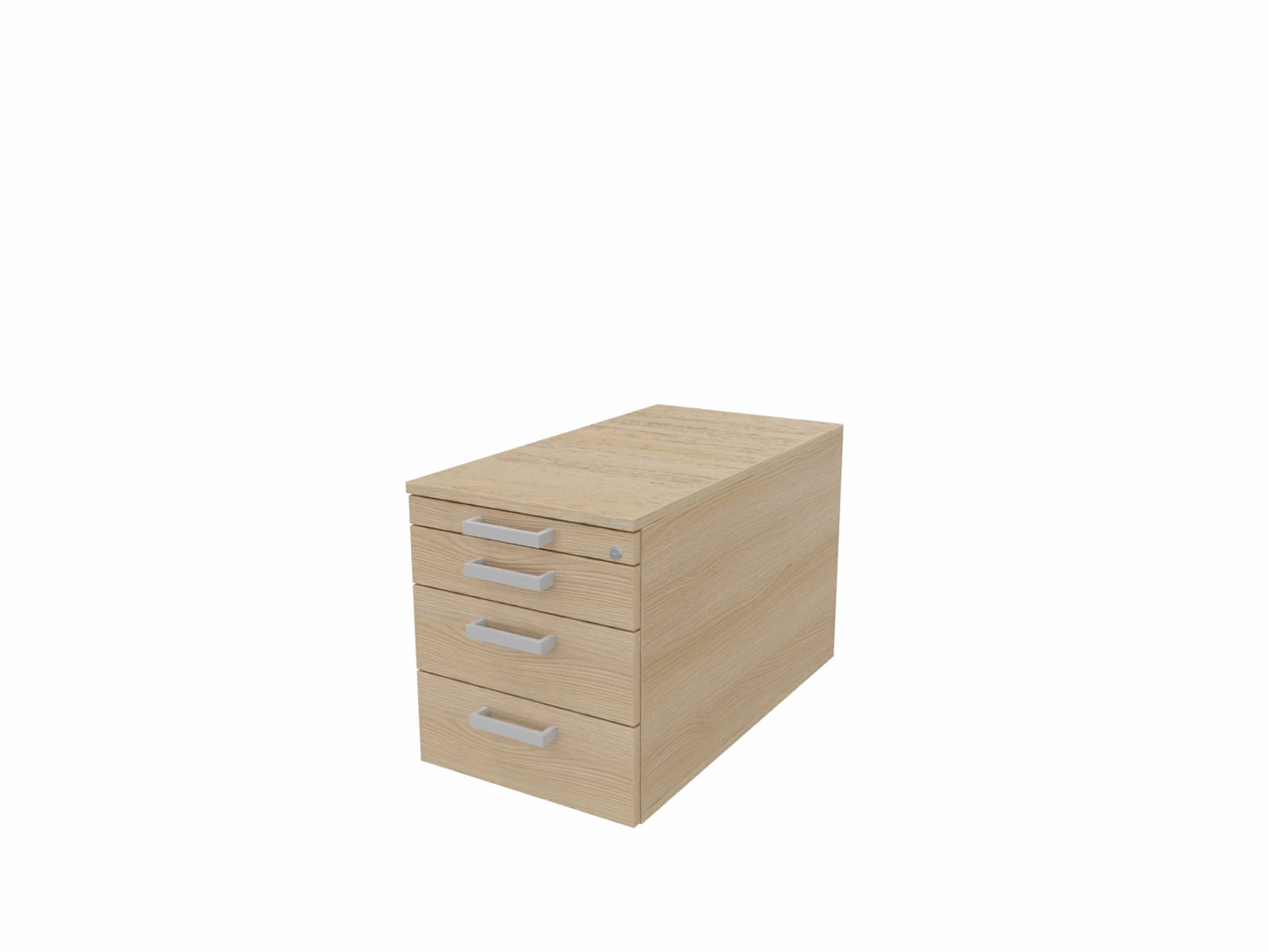 Oka FlexLine Compact 1/2/3/3 Rollcontainer - Tiefe 60 cm