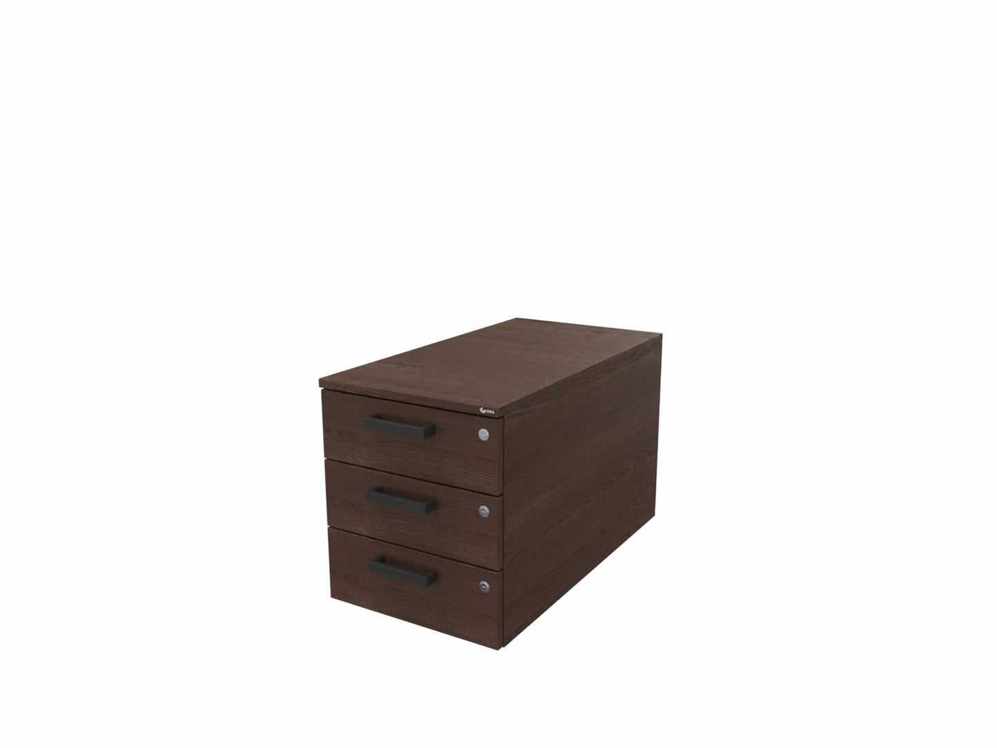 Oka FlexLine Compact 3/3/3 Rollcontainer - Tiefe 80 cm