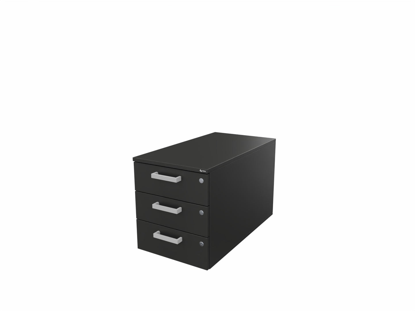 Oka FlexLine Compact 3/3/3 Rollcontainer - Tiefe 80 cm