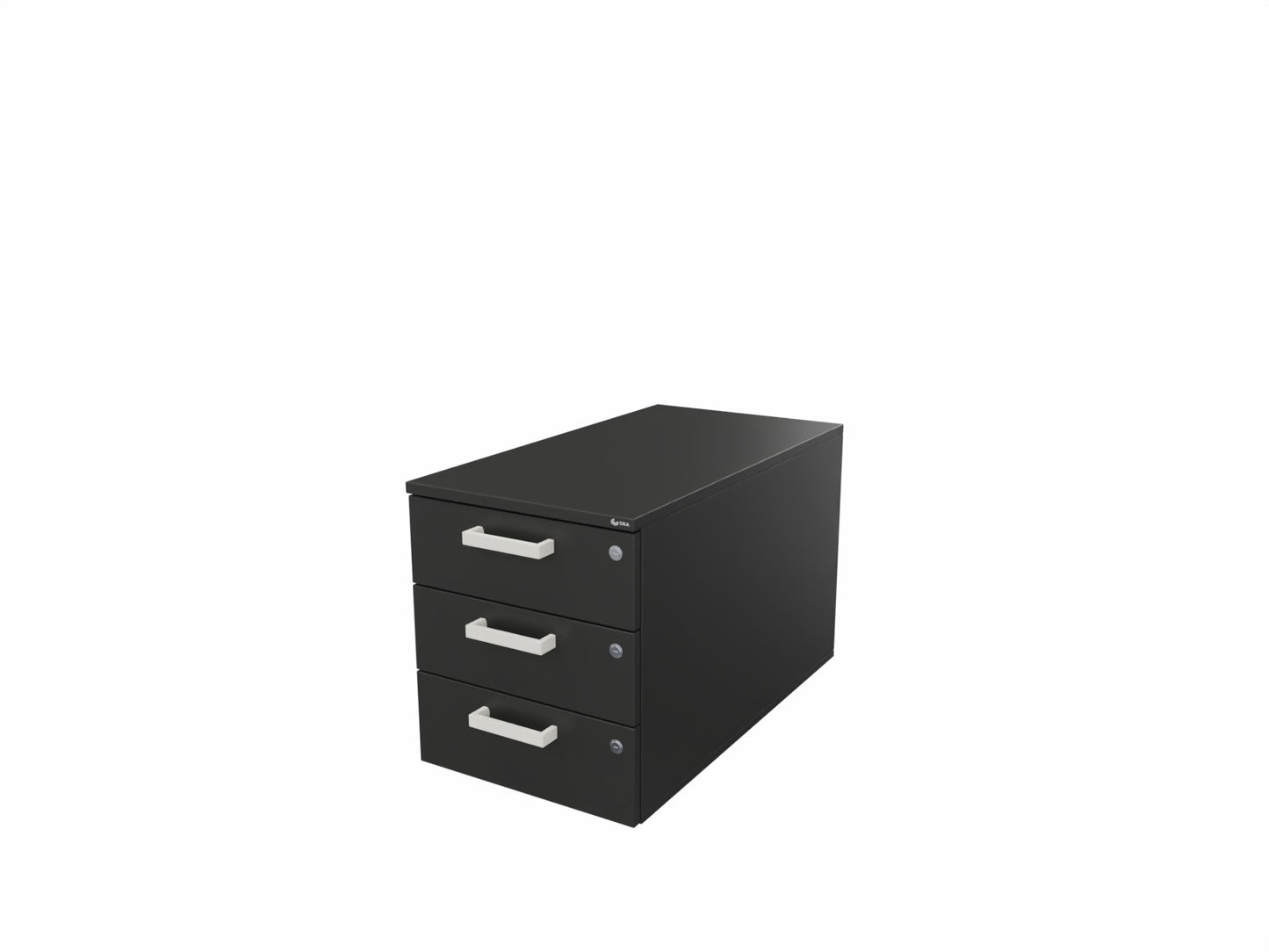 Oka FlexLine Compact 3/3/3 Rollcontainer - Tiefe 80 cm