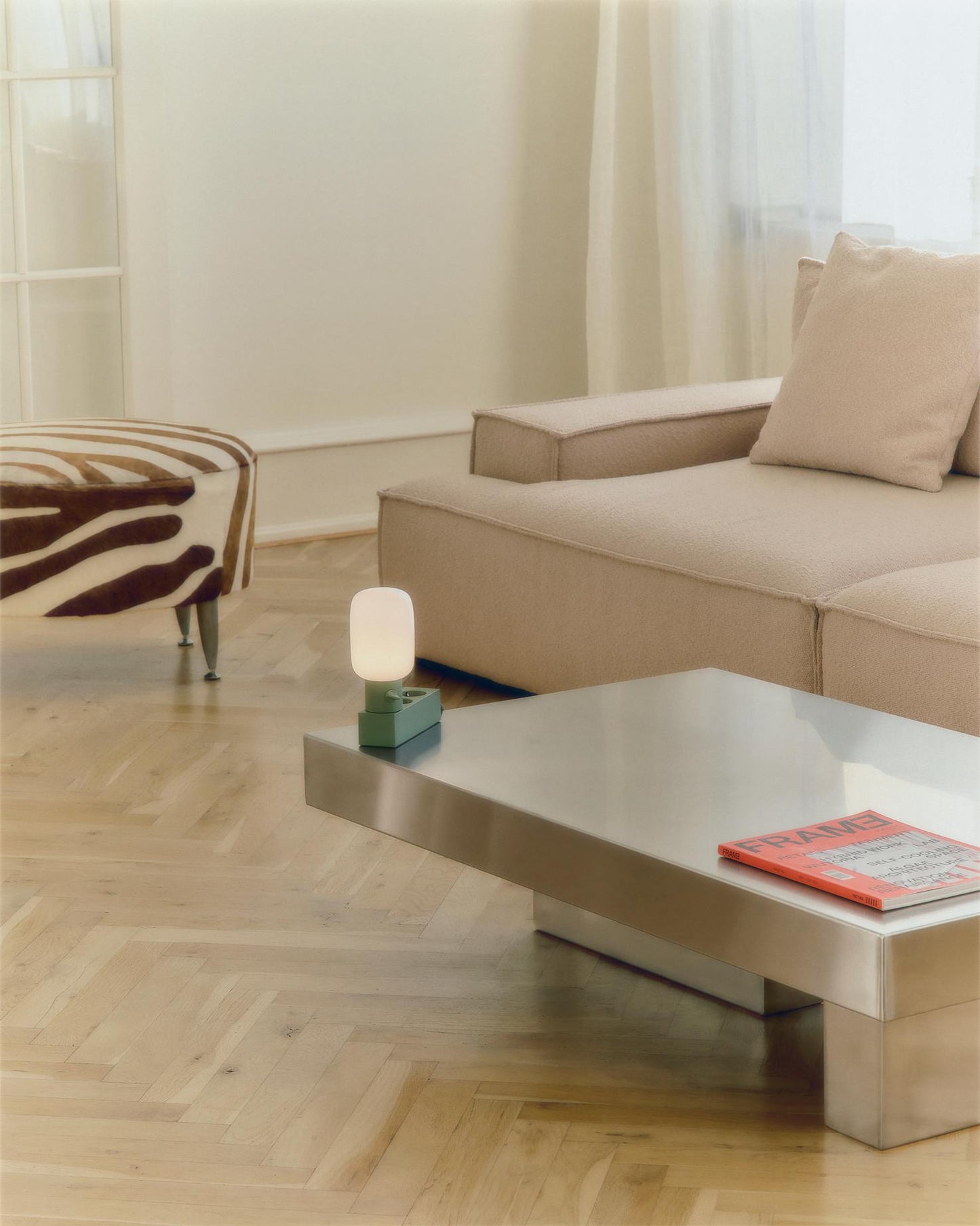 Pedestal Plug-in Lamp