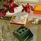 Pedestal Power Bar Tray Double