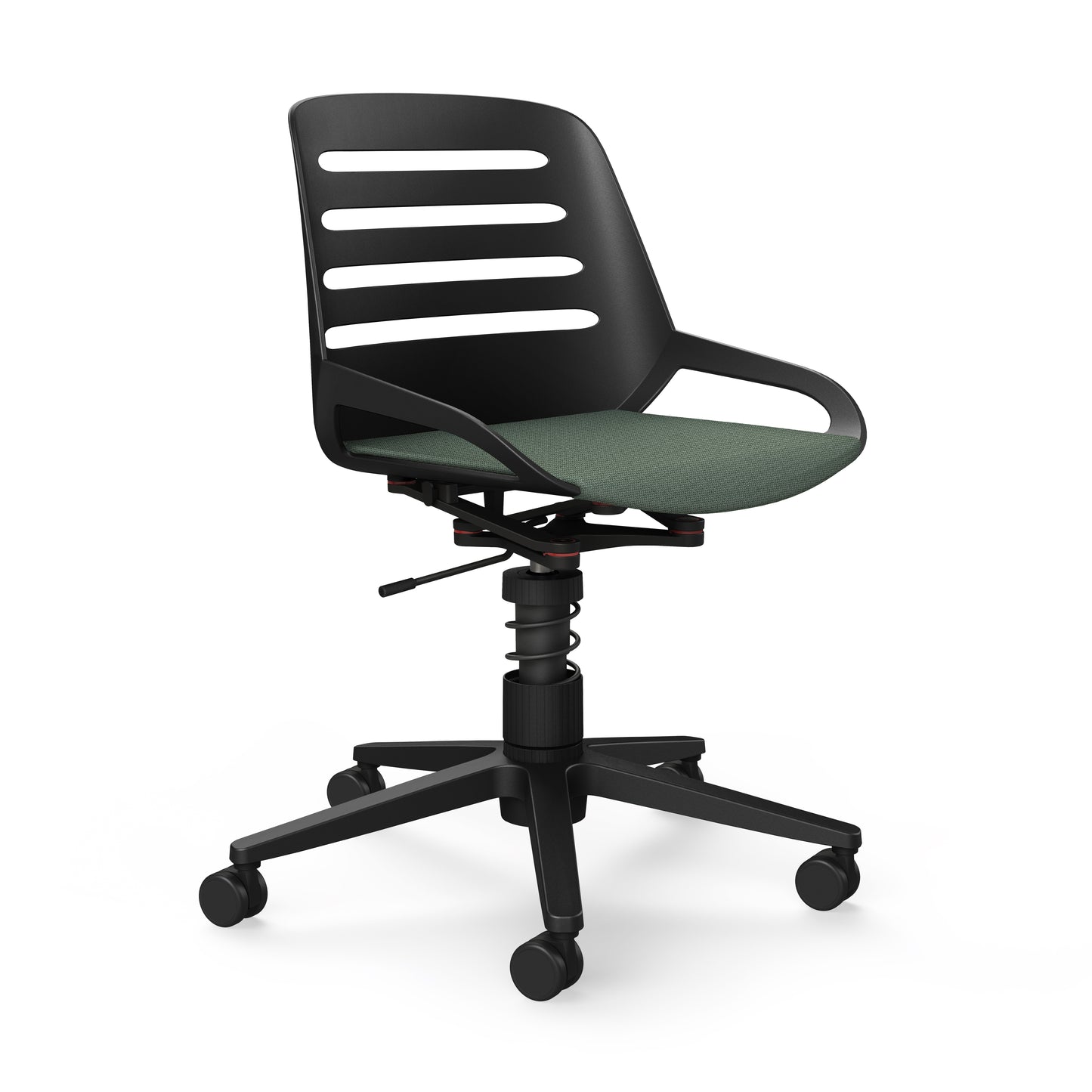 Aeris Numo Task (Rollen, Federbein, Schwarz)