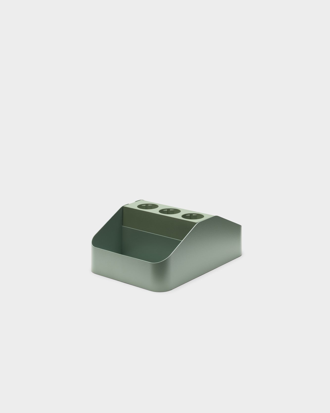 Pedestal Power Bar Tray Double