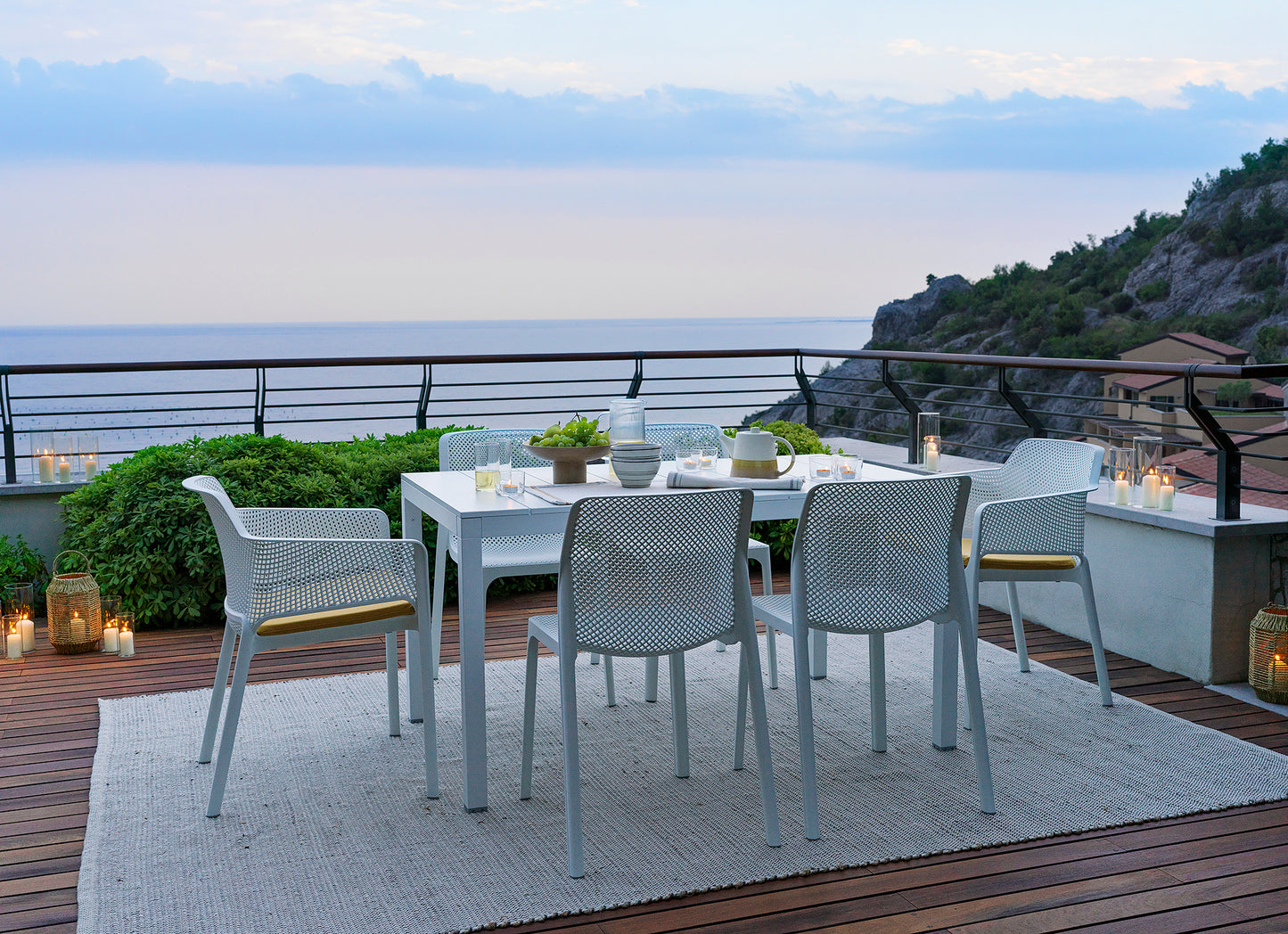 Nardi Rio Alu 140 Tisch - Ausziehbar