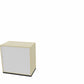 Palmberg Prisma 2 Querrollladenschrank - 2OH - Breite 80 cm