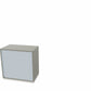 Palmberg Prisma 2 Querrollladenschrank - 2OH - Breite 80 cm