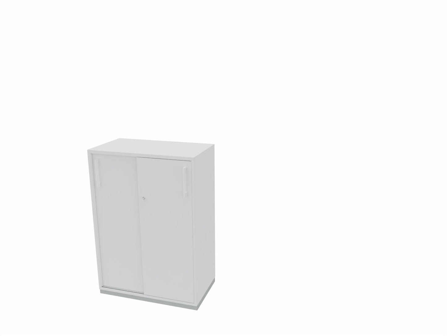 Palmberg Prisma 2 Schiebetürenschrank - 3OH - Breite 80 cm