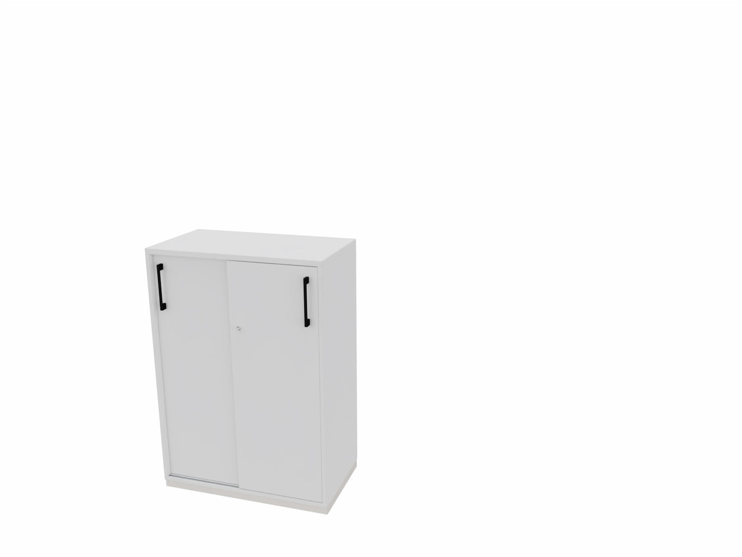 Palmberg Prisma 2 Schiebetürenschrank - 3OH - Breite 80 cm