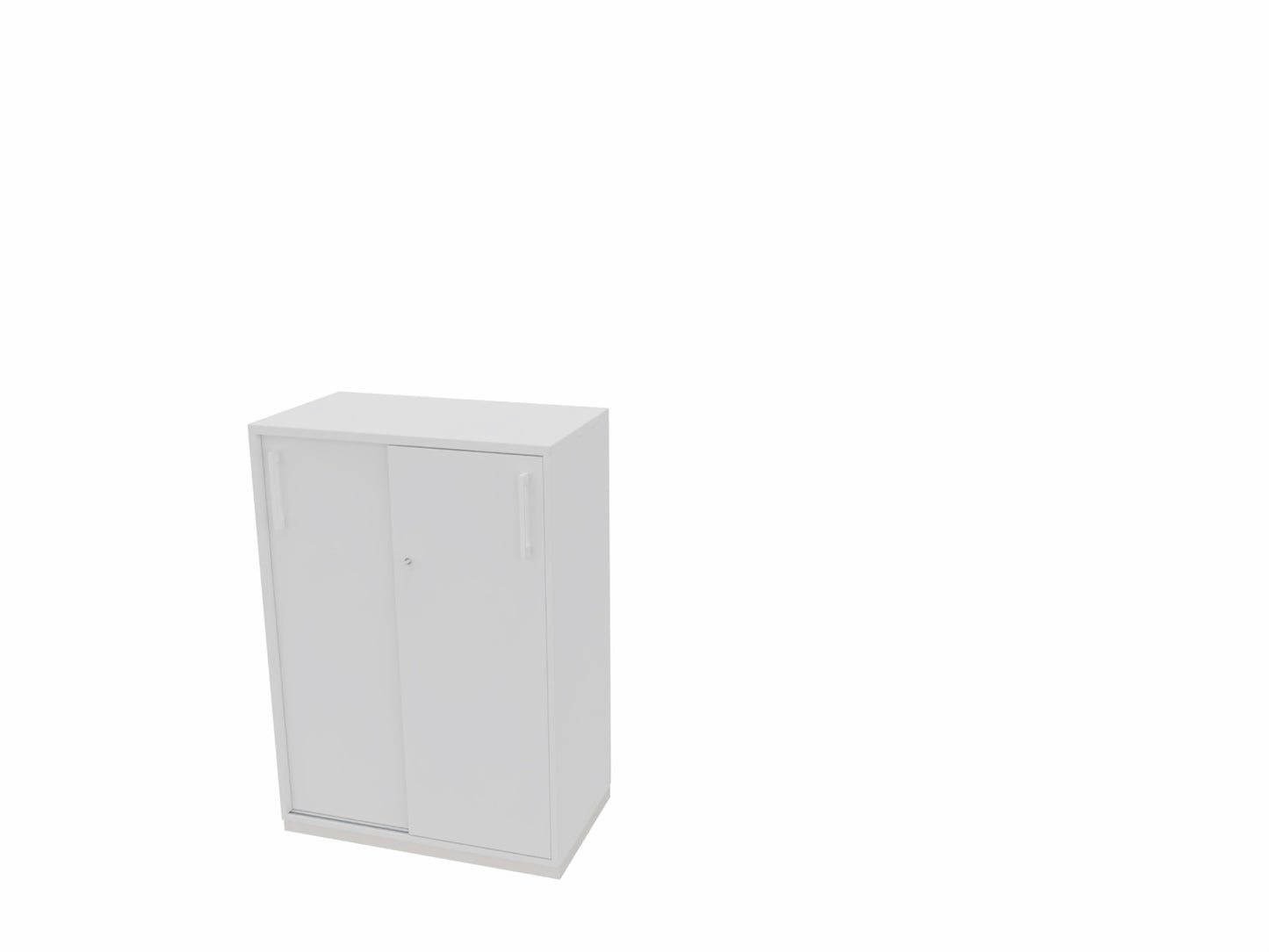 Palmberg Prisma 2 Schiebetürenschrank - 3OH - Breite 80 cm