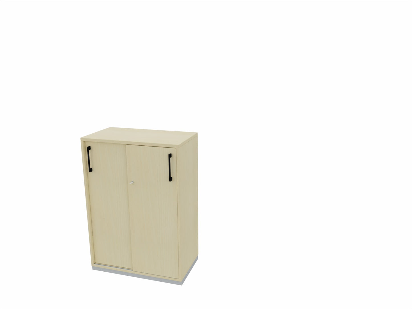 Palmberg Prisma 2 Schiebetürenschrank - 3OH - Breite 80 cm