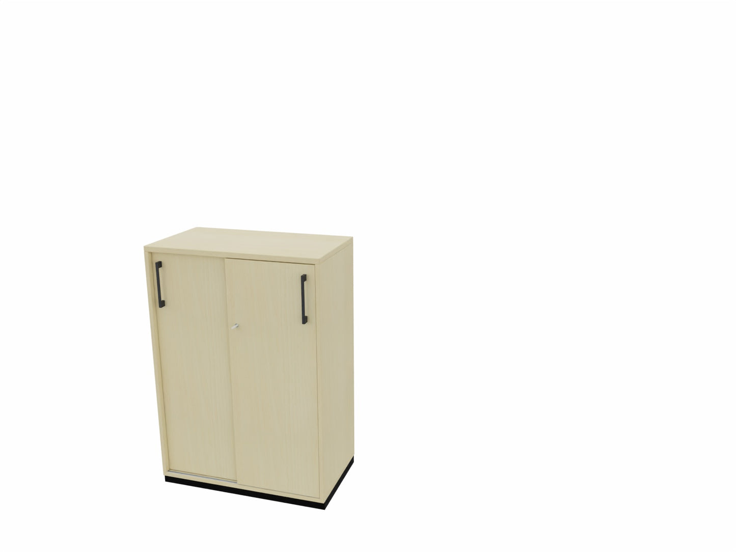Palmberg Prisma 2 Schiebetürenschrank - 3OH - Breite 80 cm