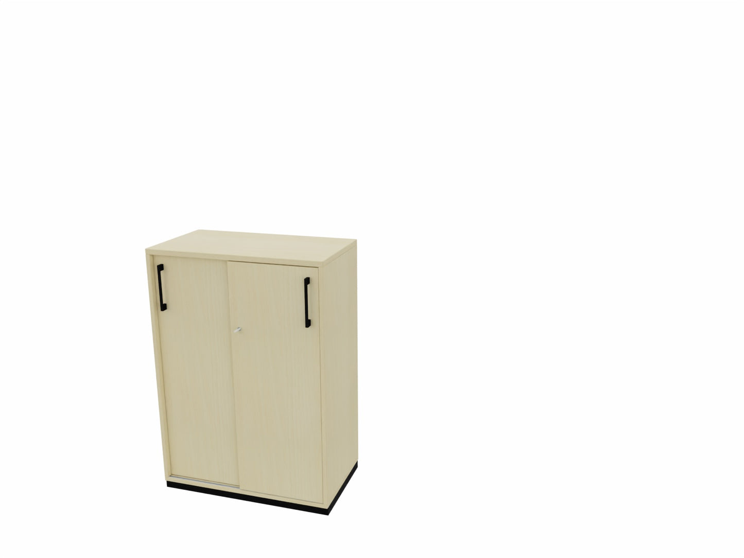 Palmberg Prisma 2 Schiebetürenschrank - 3OH - Breite 80 cm