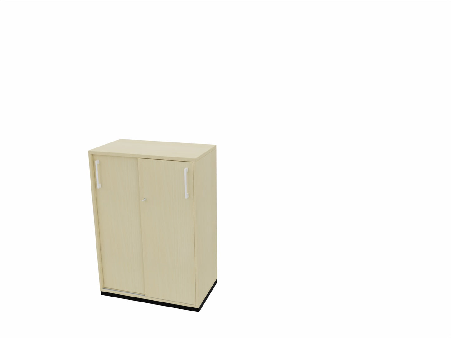 Palmberg Prisma 2 Schiebetürenschrank - 3OH - Breite 80 cm