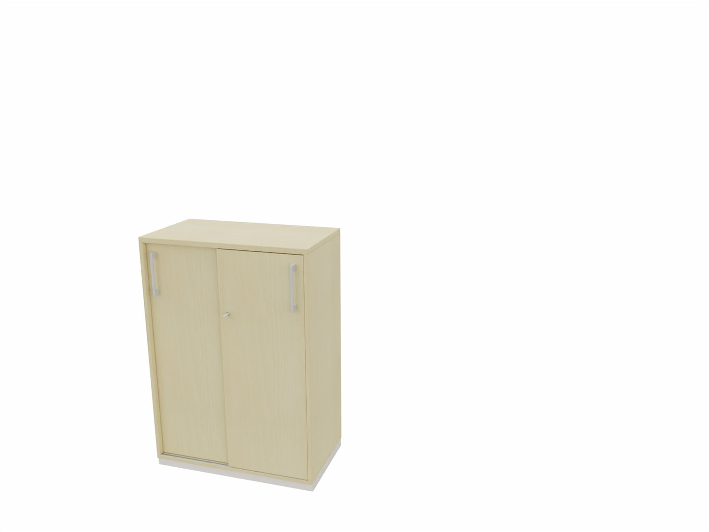 Palmberg Prisma 2 Schiebetürenschrank - 3OH - Breite 80 cm