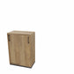 Palmberg Prisma 2 Schiebetürenschrank - 3OH - Breite 80 cm