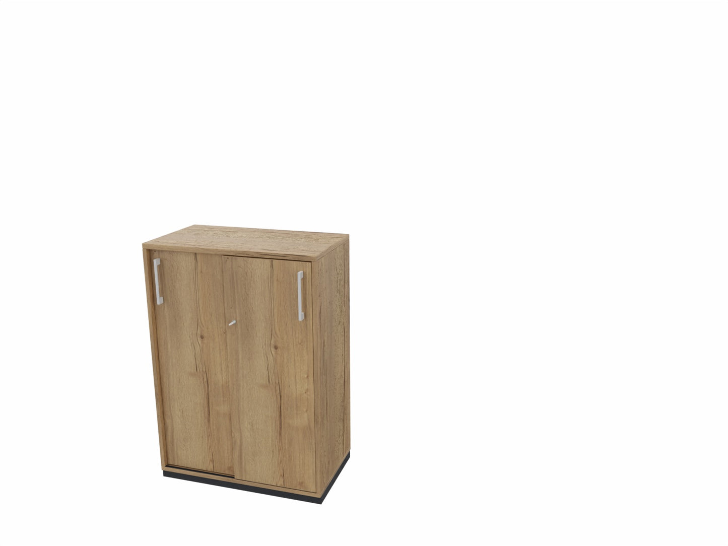 Palmberg Prisma 2 Schiebetürenschrank - 3OH - Breite 80 cm