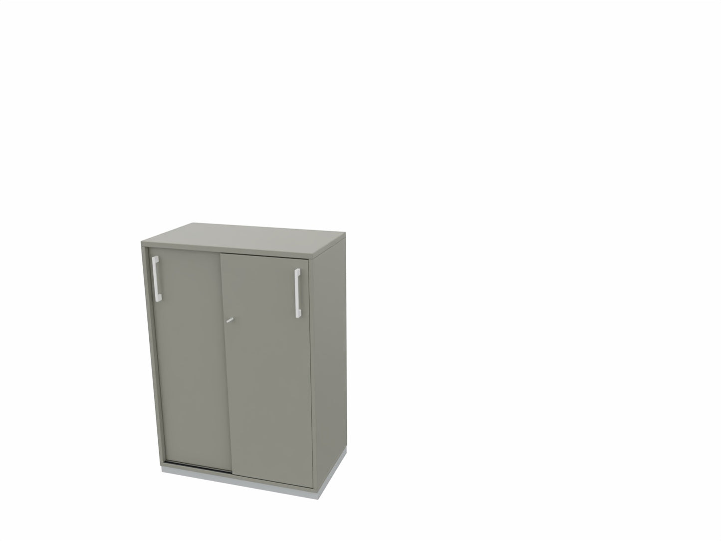 Palmberg Prisma 2 Schiebetürenschrank - 3OH - Breite 80 cm