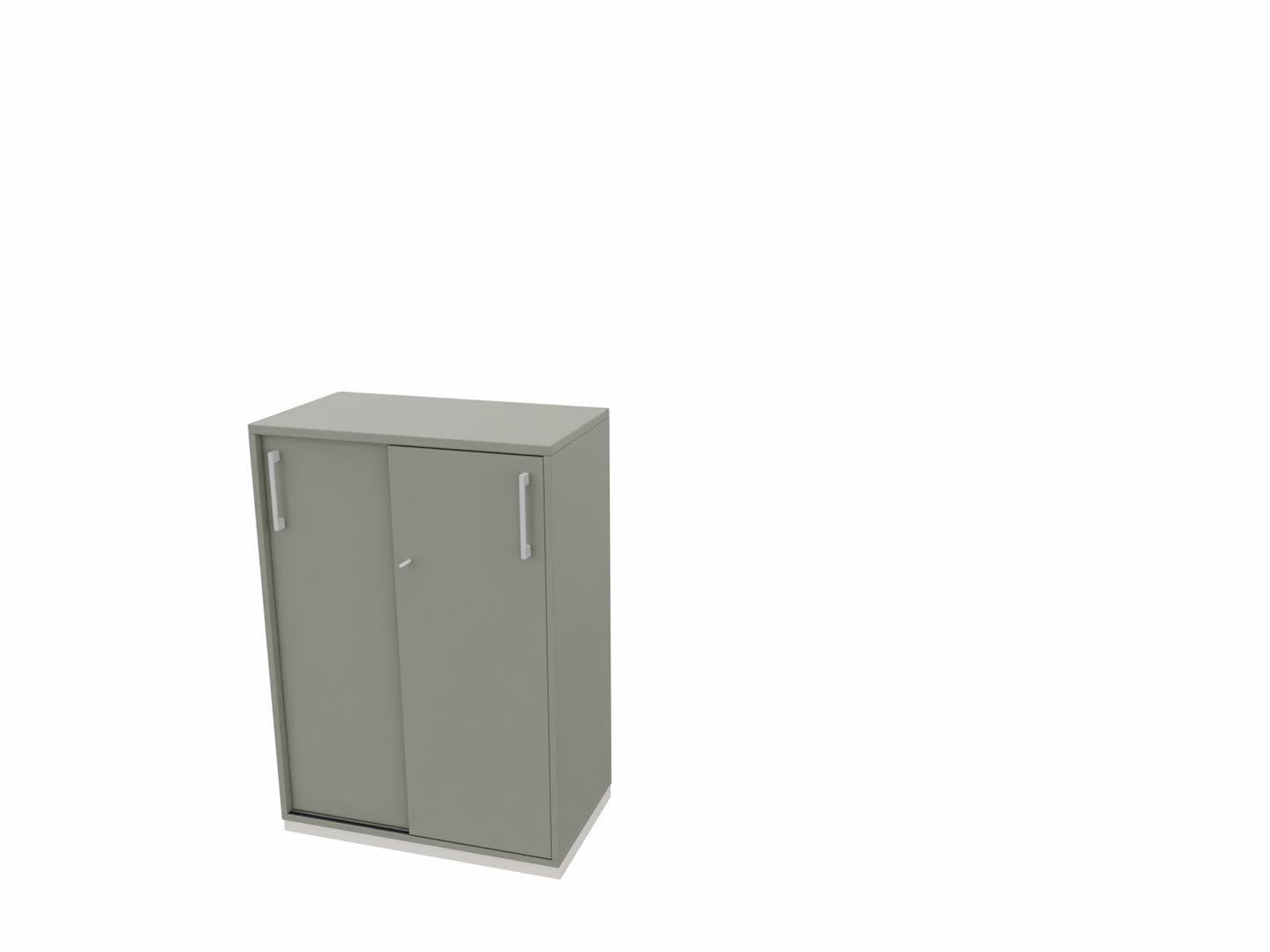 Palmberg Prisma 2 Schiebetürenschrank - 3OH - Breite 80 cm