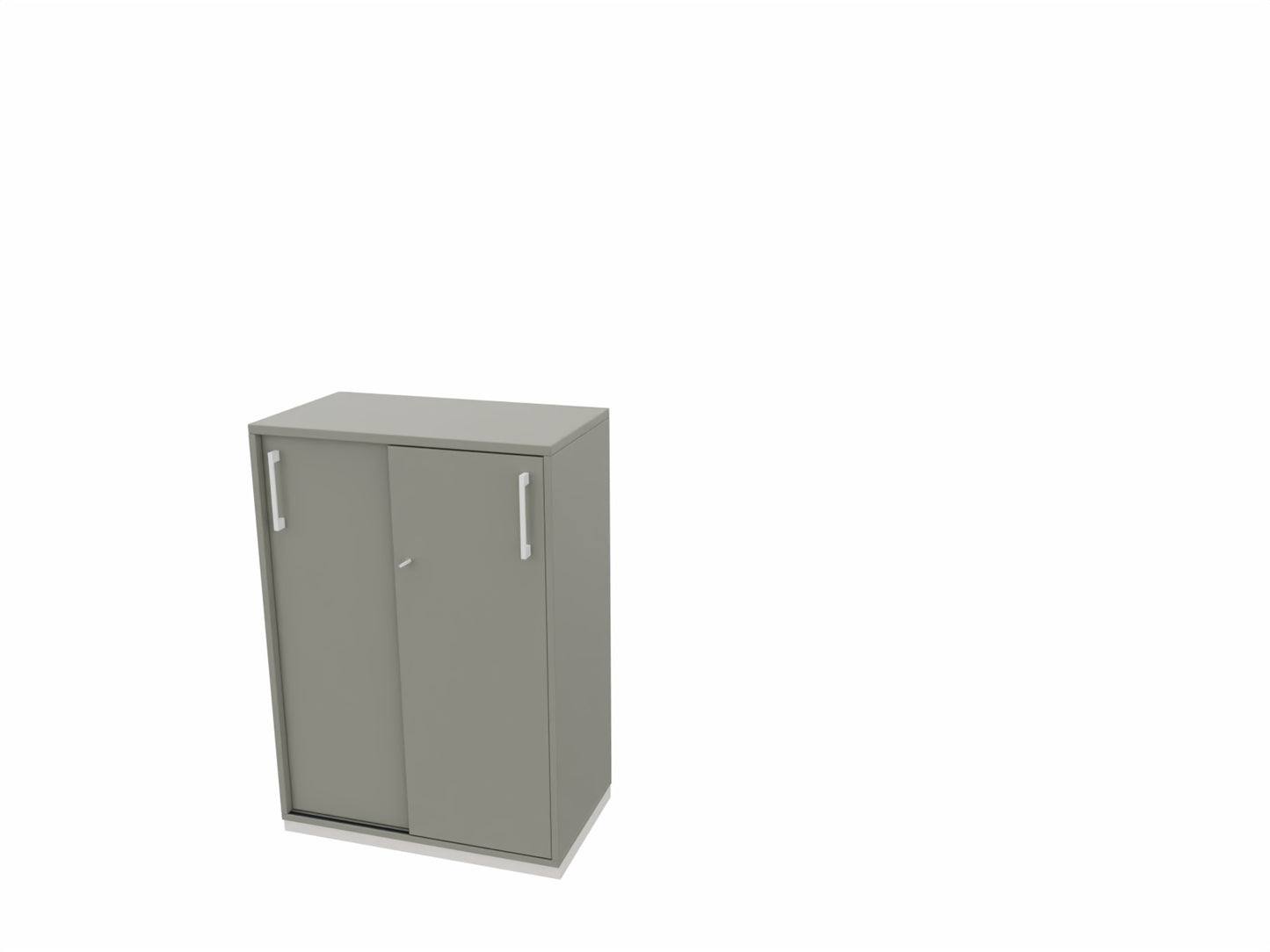 Palmberg Prisma 2 Schiebetürenschrank - 3OH - Breite 80 cm